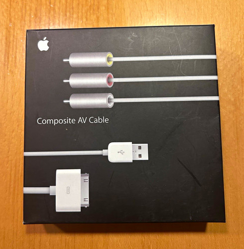 Apple composite cable - av,